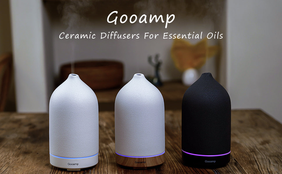 Ceramic Diffuser Basic 200ML Ceramic diffuser – Gooamp Diffuser For Essential Oil